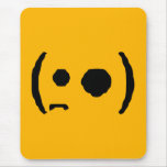 (•̪●) big eyed poked lip emote face