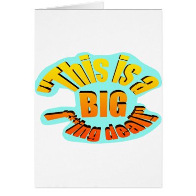 BIG F-ing Deal Card by thesoapbox