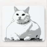 Big Fat Cat Mouse Pad