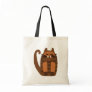 big fat cat rufus tote bag