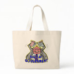 Big Fat Govovernment Tearing Up The Constitution Tote Bag