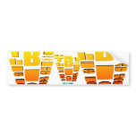 BIG Fing Deal Vertical Trans bumper stickers