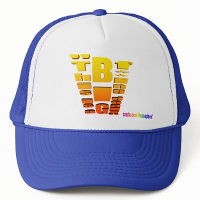 BIG Fing Deal Vertical Trans Mesh Hat by thesoapbox