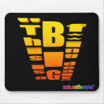 BIG Fing Deal Vertical Trans Mousepads