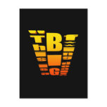 BIG Fing Deal Vertical Trans Postcard