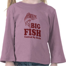 Big Fish Control My Brain Tee Shirts