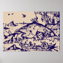 Big Fish Eat Little Fish Posters