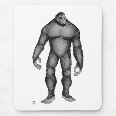 Big Foot (Gentle Giant) Mouse Pad by mythtastic