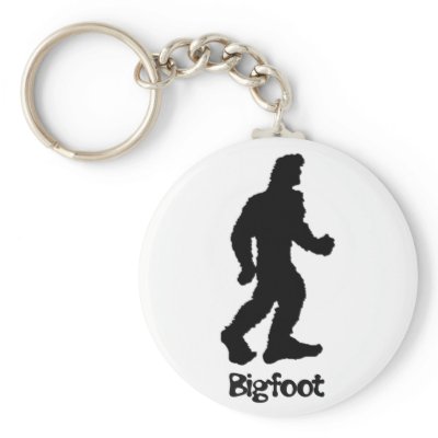 Big Foot Key Chain by mythtastic