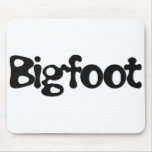 Big Foot Text mousepads