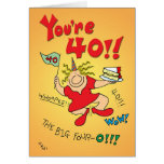Big Four O cards