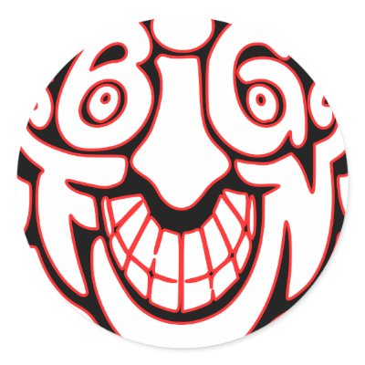 Big Fun Optical Illusion Stickers by illusionwear