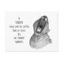 BIG GAPING YAWN: PENCIL DRAWING, LION POSTCARDS