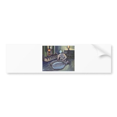 BIG GEORDIES BATH NIGHT BUMPER STICKERS by sword42
