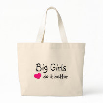 Big Girls Do It Better Canvas Bag