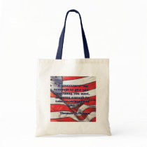 Big Government Quote by Jefferson Tote Bag