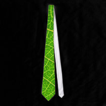 Big Green leaf Tie ties