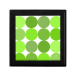 Big Green Polka Dots Gift Boxes