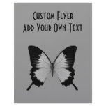 Big Grey & Black Butterfly Flyers