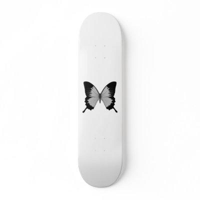 Big Grey & Black Butterfly by VoXeeD