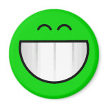 big grin happy face