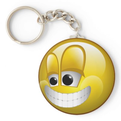 BIG GRIN SMILEY FACE by dgpaulart
