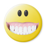 Big Gums Smiley Face magnets