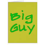 BIg Guy Fathers Day Products Card