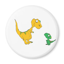 Big Guy & Lil Guy Refrigerator Magnet