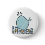 Big Happy Whale Buttons