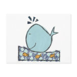 Big Happy Whale Postcard