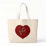 Big heart with sparkling LOVE! Bag