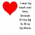 Big hearted t-shirts