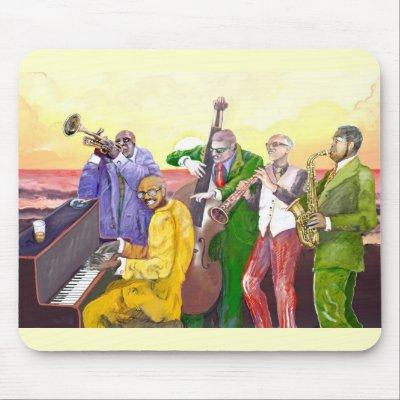 **Big JAzz Band** Mouse Mat by Alejandro