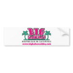 Big Kahuna's BBQ Bumper Sticker