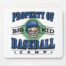 Big Kid Baseball Camp Mouse Mats