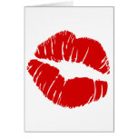 Big large lips kiss giant lips huge kissing mouth card