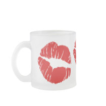 Big large lips kiss giant lips huge kissing mouth coffee mugs