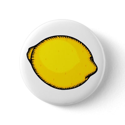 Big Lemon Buttons by TotallyRandom