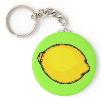 Big Lemon Keychains by TotallyRandom