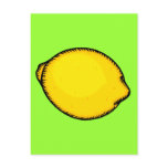 Big Lemon Post Cards