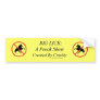 Big Lick: A Freak Show Created By Cruelty Bumper Sticker
