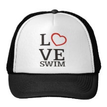 Big LOVE Swim Trucker Hats