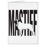 Big MASTIFF Greeting Cards