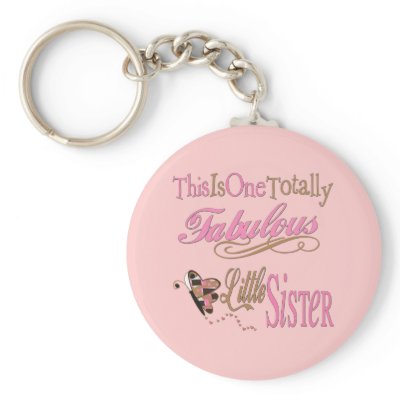 Big, Middle & Little Sisters Keychains by DesignsOutOfMind