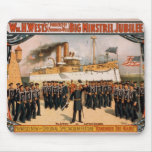 Big minstrel Jubilee, 'Remember the Maine' Retro T Mouse Pads