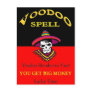 Big Money Voodoo Spell Postcard