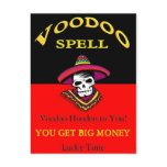 Big Money Voodoo Spell postcards