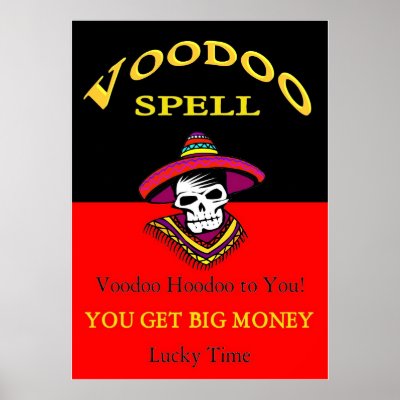 Big Money Voodoo Spell Print by figstreetstudio