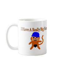 Big Monkey Heart Mug